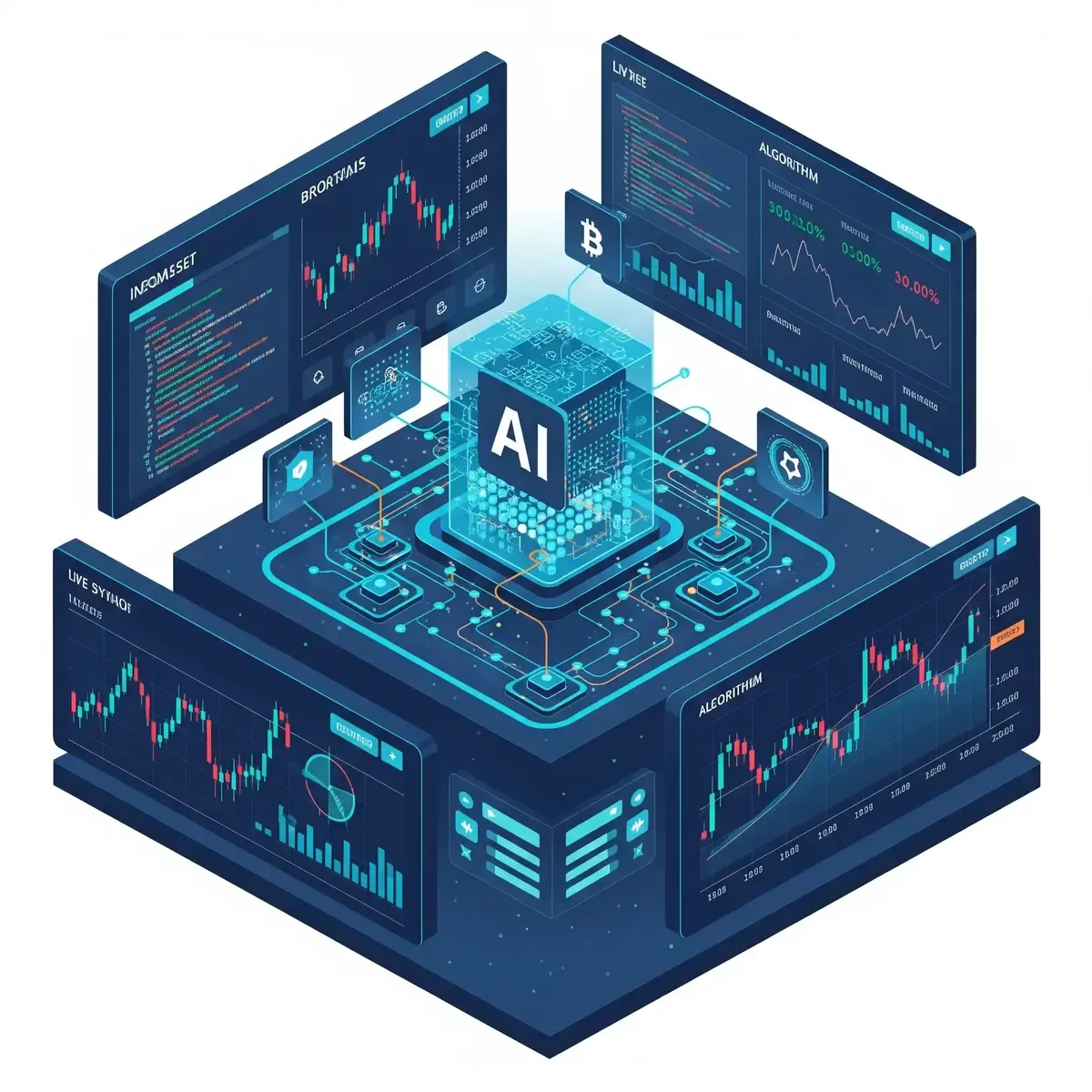 La IA irrumpe en el trading de criptomonedas: Fondo de inversión logra rendimientos récord con algoritmos autónomos
